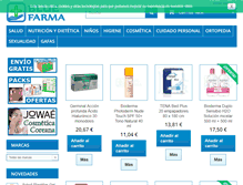 Tablet Screenshot of bluefarma.com